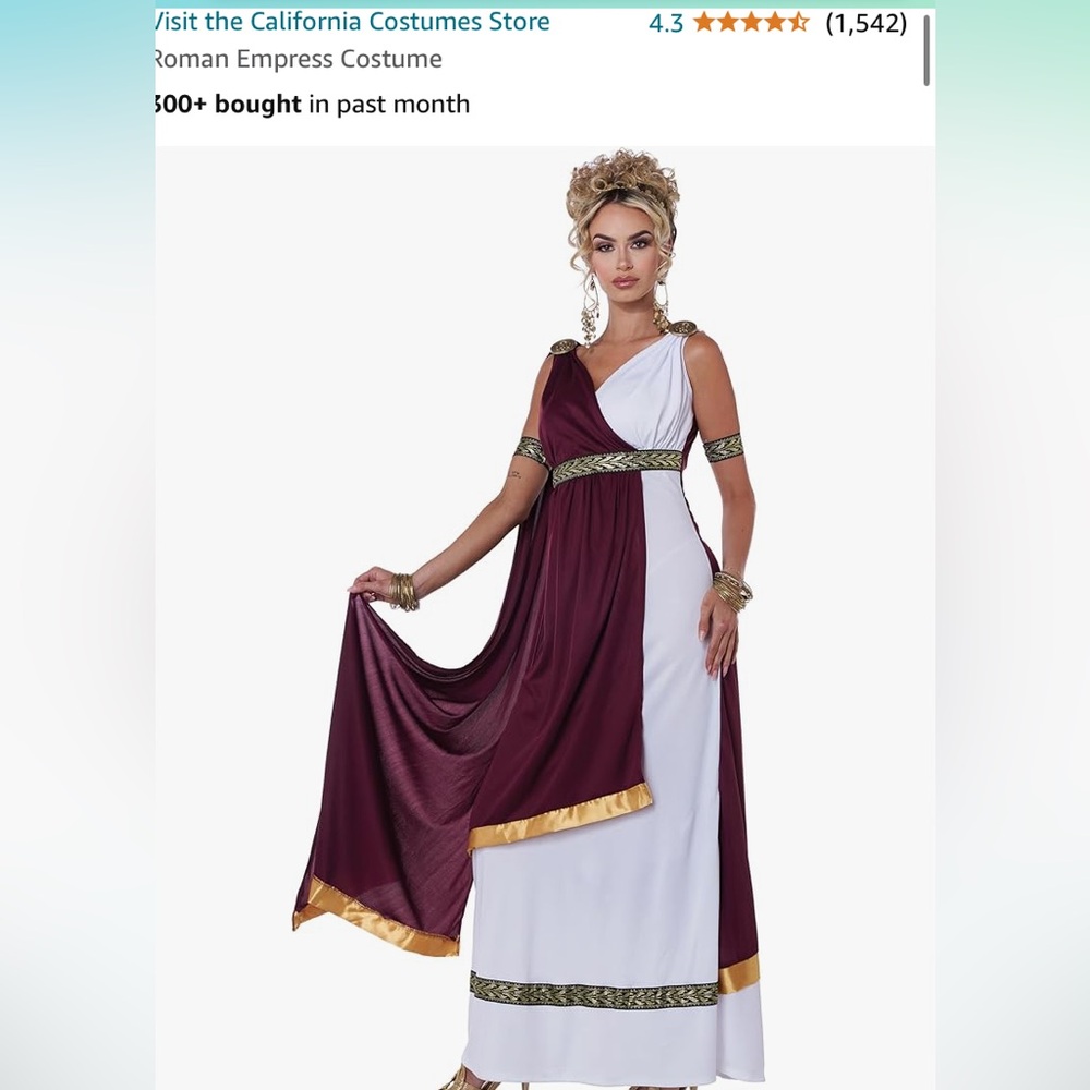 Roman Empress costume